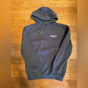 White Fox sweatshirt.